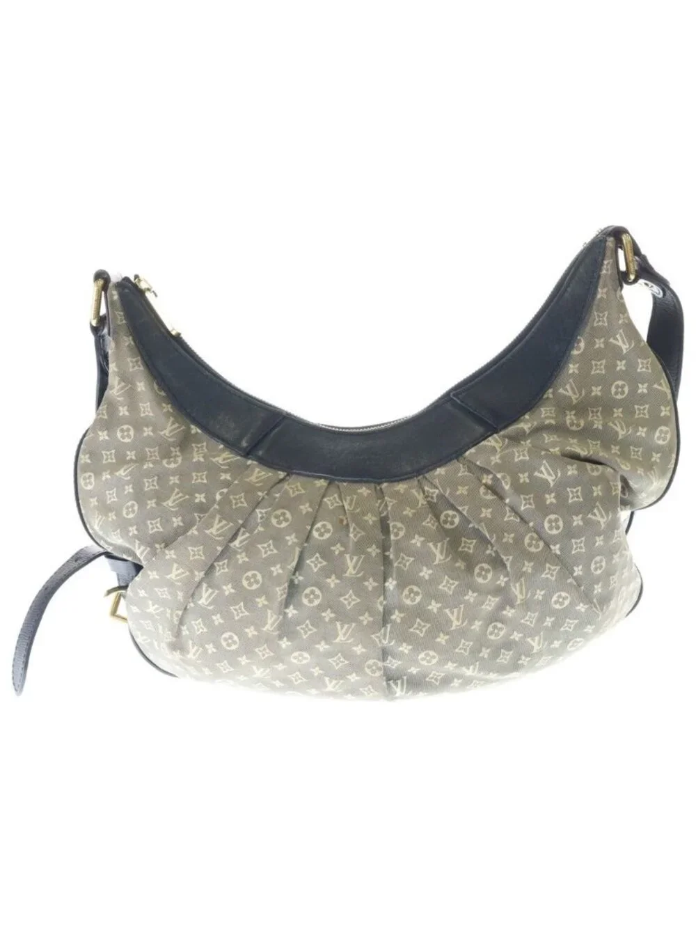 Louis Vuitton Monogram Idylle Rhapsody MM Shoulder Bag Navy Ivory Leather